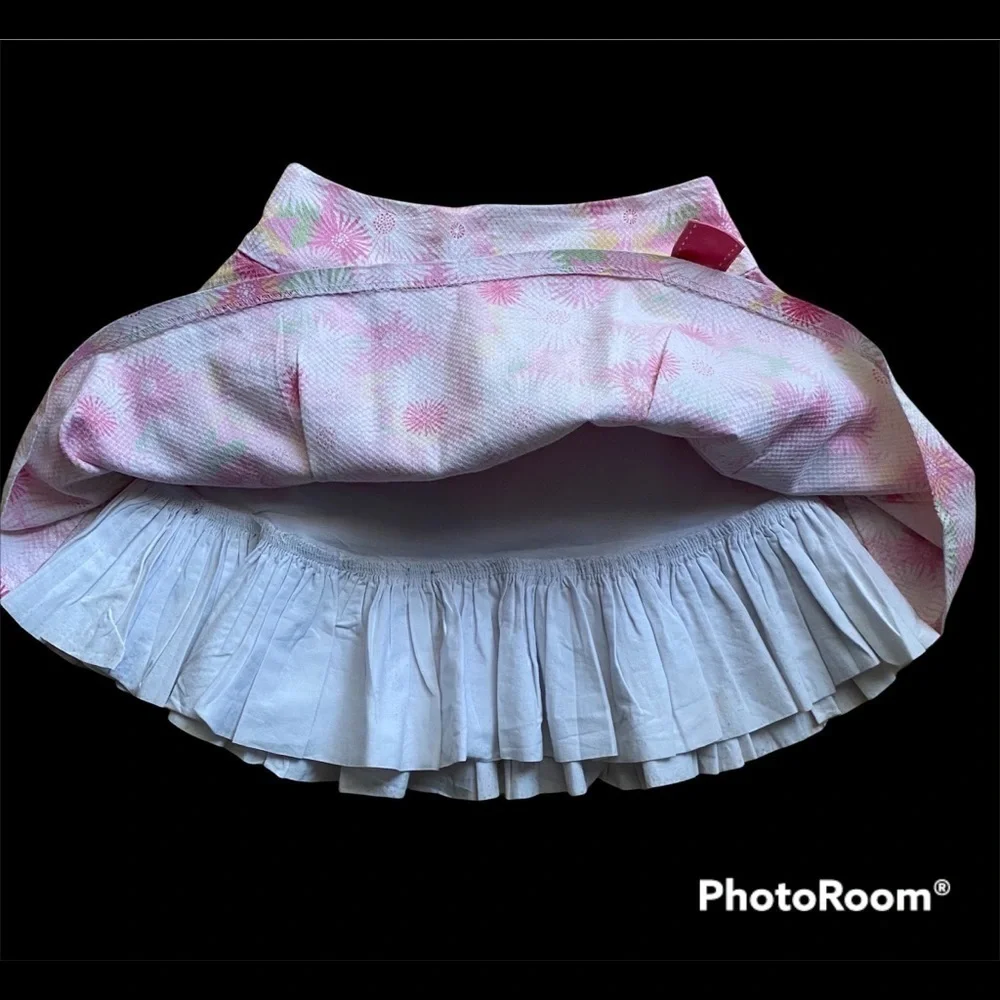 TALBOTS KIDS-GIRLS FLORAL SKIRT